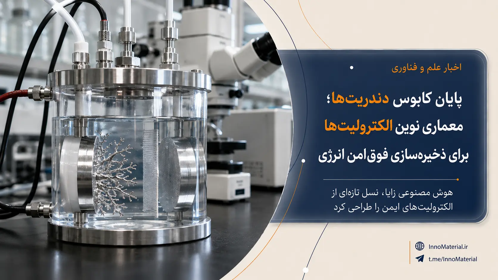 پایان کابوس دندریت‌ها؛ معماری نوین الکترولیت‌ها راه را برای توسعه سیستم‌های فوق‌امن ذخیره انرژی باز کرد!